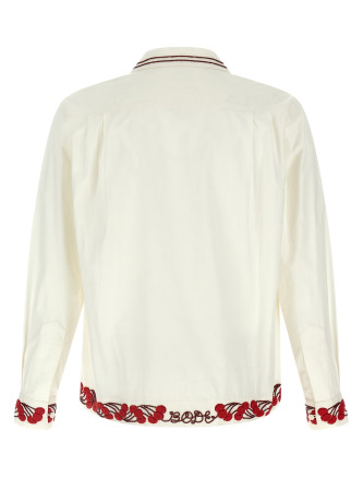 Рубашка, блузка BODE 'Cherry Lane Beaded' (MRS26SH027WHITE) #