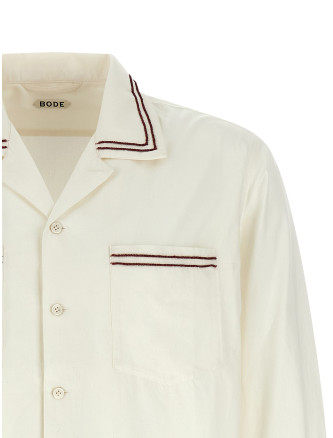 Рубашка, блузка BODE 'Cherry Lane Beaded' (MRS26SH027WHITE) #