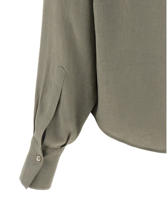 Рубашка, блузка BRUNELLO CUCINELLI Sequin collar shirt (MA698RH306C1063) #