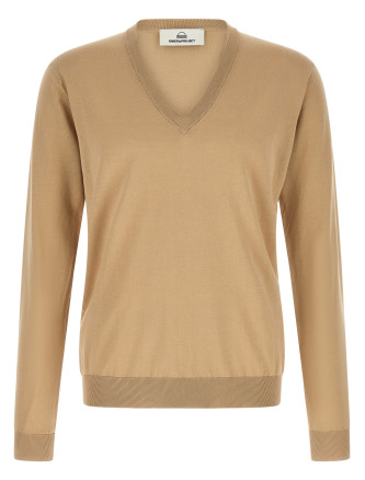 Cotton and silk sweater