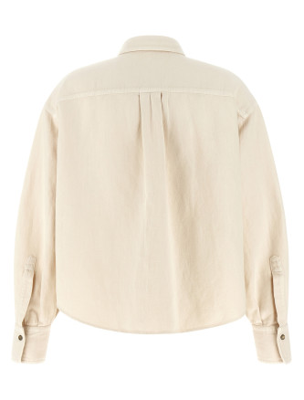 Рубашка, блузка BRUNELLO CUCINELLI Linen cotton shirt (ML996NC206C8739) #