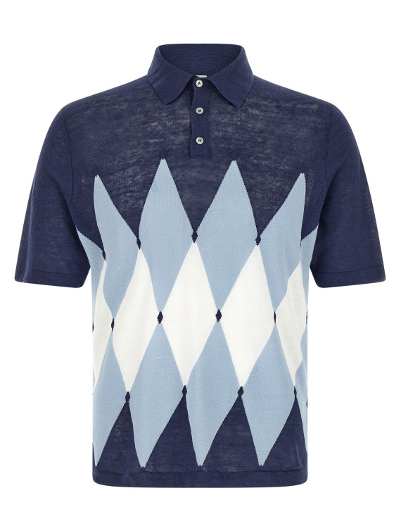 Поло BALLANTYNE Polo Argyle (B2W02614L2093592) #1