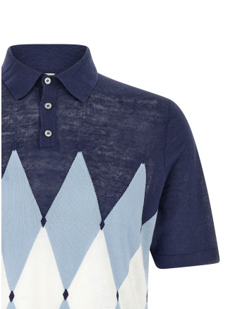 Поло BALLANTYNE Polo Argyle (B2W02614L2093592) #