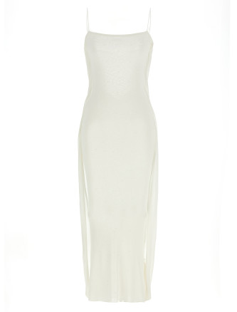 Макси JACQUEMUS 'La Robe Maille Plumetis'