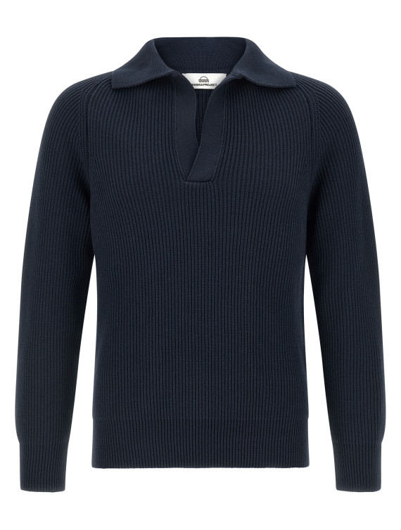 Свитер, кардиган RIVIERA PROJECT Polo sweater (PR74350WH23) #1