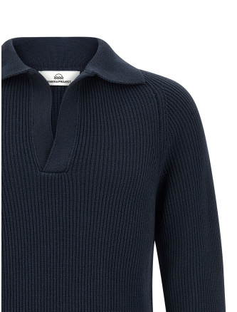 Свитер, кардиган RIVIERA PROJECT Polo sweater (PR74350WH23) #