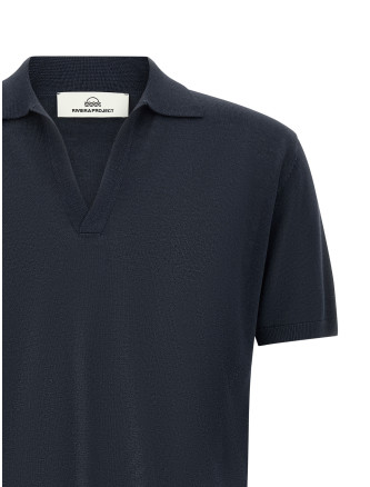 Поло RIVIERA PROJECT Open collar polo shirt (PR54123ME23) #