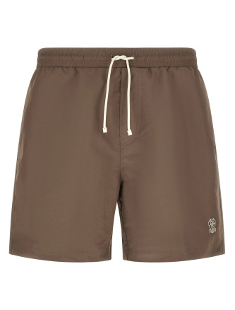 Пляжная одежда BRUNELLO CUCINELLI Logo embroidery swimsuit