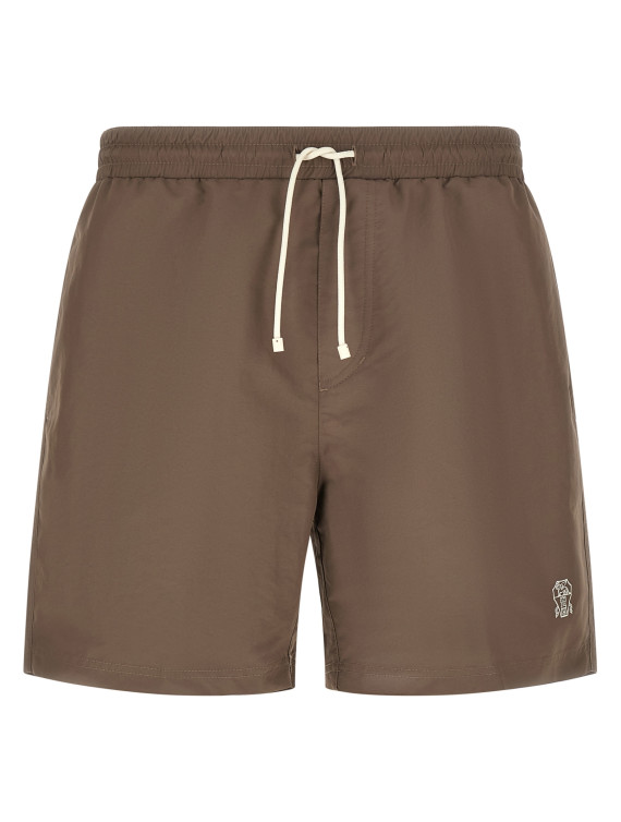 Logo embroidery swimsuit (MW817043CMM90) #1