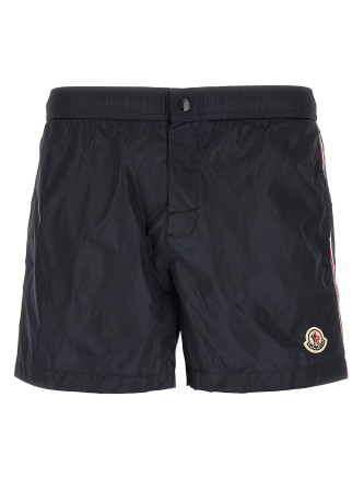 Пляжная одежда MONCLER Tricolor ribbon swimsuit