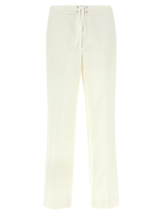 Брюки AURALEE Oxford fabric trousers