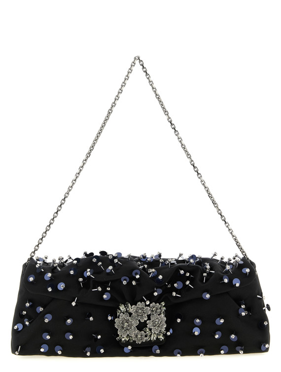 Клатч ROGER VIVIER 'Efflorescence' (RBWANVC3200RS0B999) #1