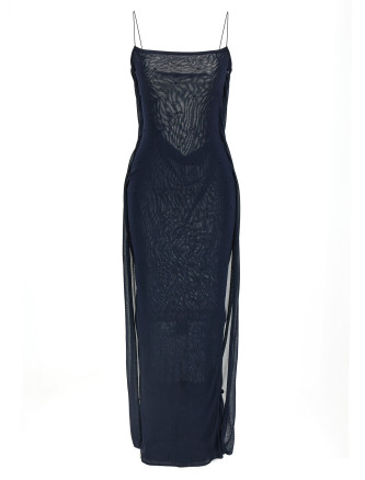 Макси JACQUEMUS 'La Robe Maille Plumetis'