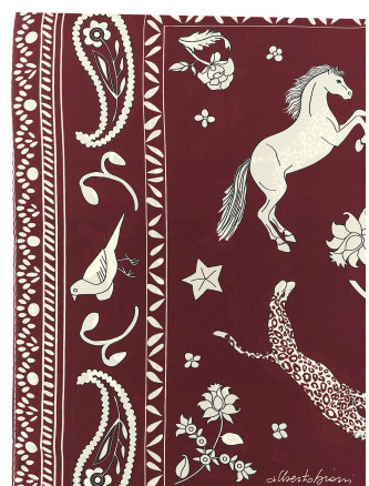 Шарф, платок ALBERTO BIANI Silk scarf (FD002SE320052) #