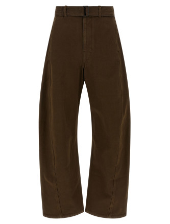 Брюки LEMAIRE 'Twisted Belted'