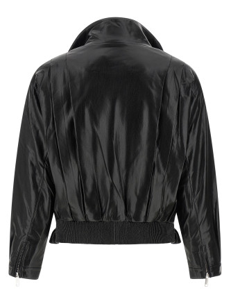 Кожаная куртка SELF PORTRAIT Biker jacket (SS26103JBBLACK) #