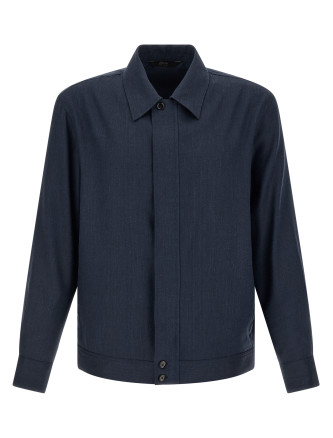 Күнделікті күртеше BRIONI Linen wool blouson