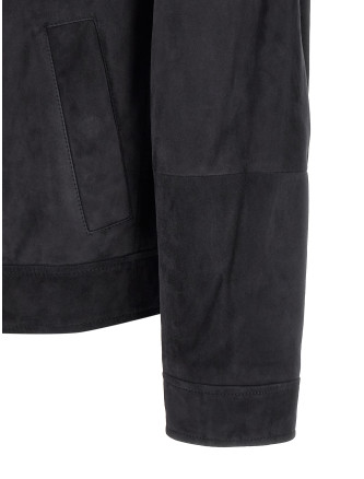 Кожаная куртка BRUNELLO CUCINELLI Suede jacket (MPCLF2069CTW26) #