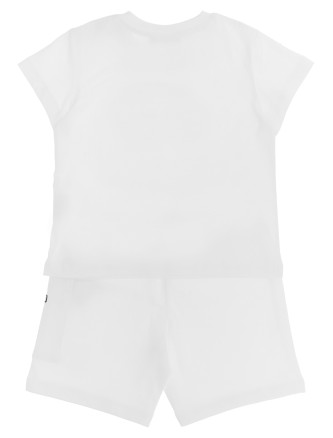 Платье MOSCHINO BABY 'Moschino Teddy Bear' (MUG01ULCA19BIANCOOTTICO) #