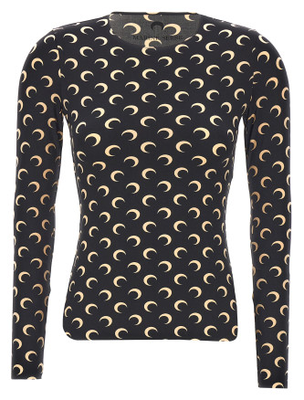 Футболка MARINE SERRE 'Moon Printed Jersey'