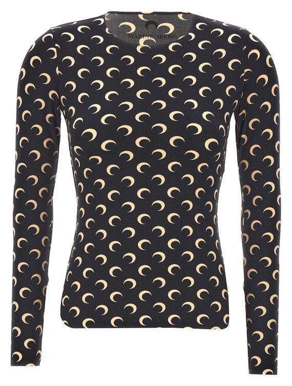 Футболка MARINE SERRE 'Moon Printed Jersey' (WTS006ACJER0001IT99) #1