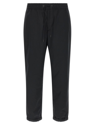 Брюки MONCLER Grosgrain tape joggers