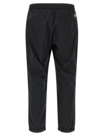 Брюки MONCLER Grosgrain tape joggers (L10912A00022599DW999) #