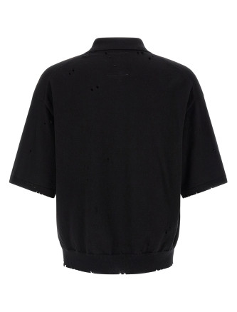 Поло MAISON MIHARA YASUHIRO Embroidery polo shirt (J16SW713BLACK) #