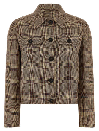 Повседневная куртка BRUNELLO CUCINELLI Prince of Wales jacket