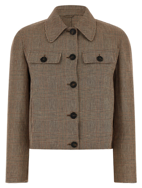 Повседневная куртка BRUNELLO CUCINELLI Prince of Wales jacket (ML1227583C001) #1