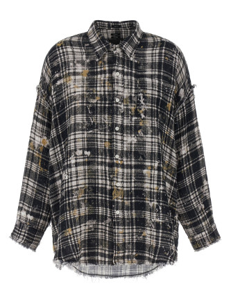 Рубашка, блузка R13 Fringed shirt