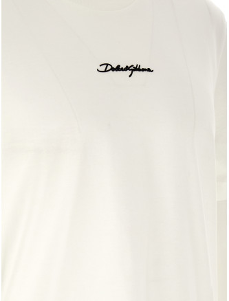 Футболка DOLCE & GABBANA Logo patch t-shirt (G8RN8ZG7P0CW0111) #