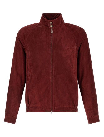 Кожаная куртка BRUNELLO CUCINELLI Suede jacket