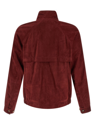 Кожаная куртка BRUNELLO CUCINELLI Suede jacket (MPCFN2065C8524) #