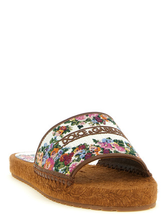 Шлепанцы DOLCE & GABBANA Cross-stitch espadrilles (CE0148A64838V135) #