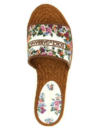 Шлепанцы DOLCE & GABBANA Cross-stitch espadrilles (CE0148A64838V135) #