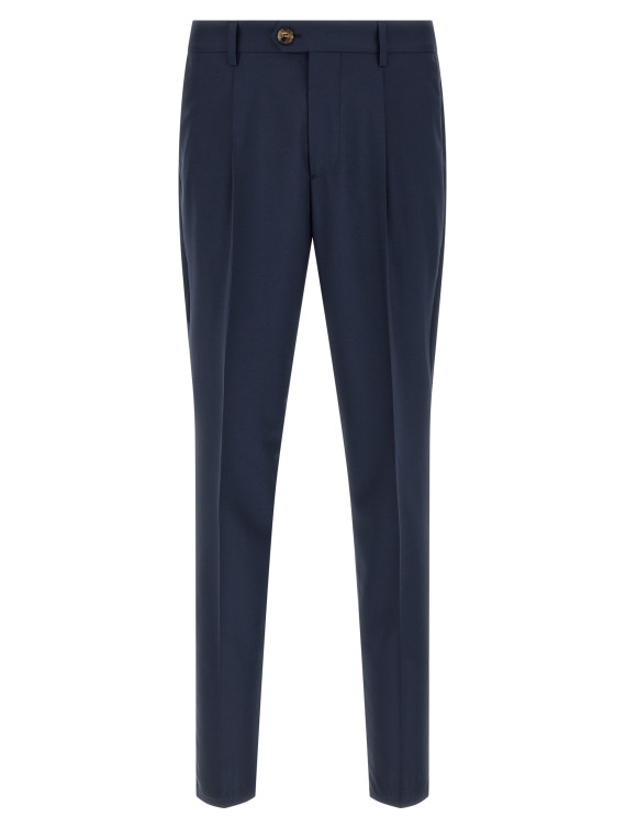 Брюки BRUNELLO CUCINELLI Wool canvas pants (M032PE1450C350) #1