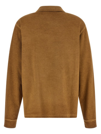 Поло PRADA Logo embroidery polo shirt (39669RSOOO19OVF0241) #