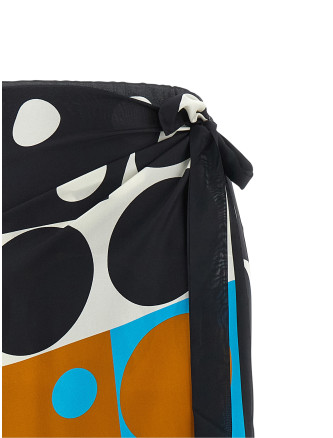 Миди DRIES VAN NOTEN 'Scarfy' (2610108463060978) #