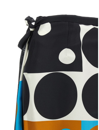 Миди DRIES VAN NOTEN 'Scarfy' (2610108463060978) #