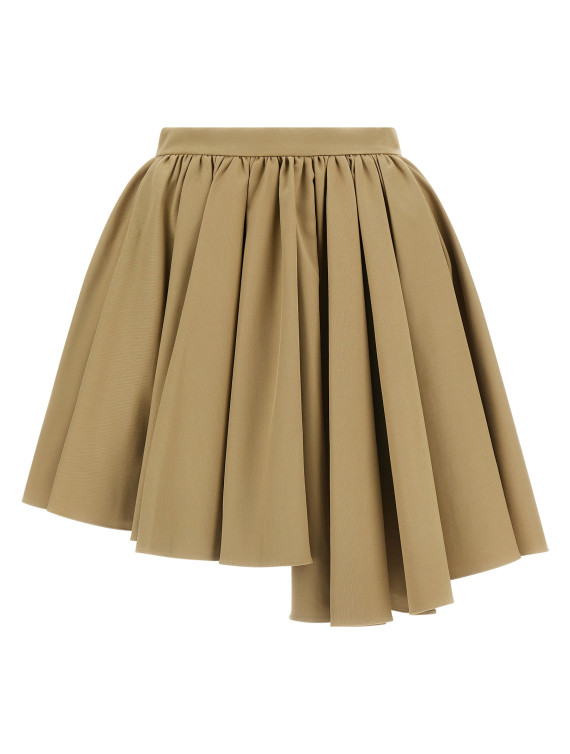 Макси SELF PORTRAIT Asymmetrical skirt (SS26087SKBGTAN) #1