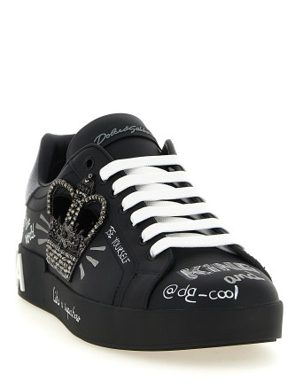 Кроссовки DOLCE & GABBANA 'Portofino' (CS1760AZ2688T724) #