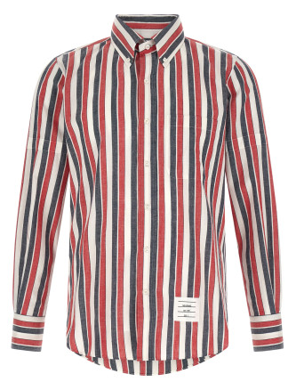 Рубашка, блузка THOM BROWNE Madras cotton shirt