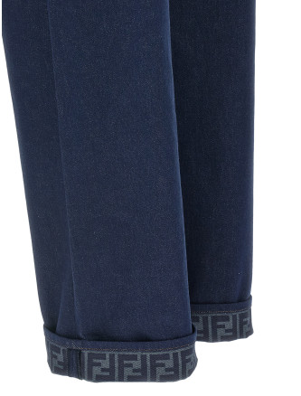 Джинсы FENDI 'FF Reverse' (FLP882AOHSF0QB0) #