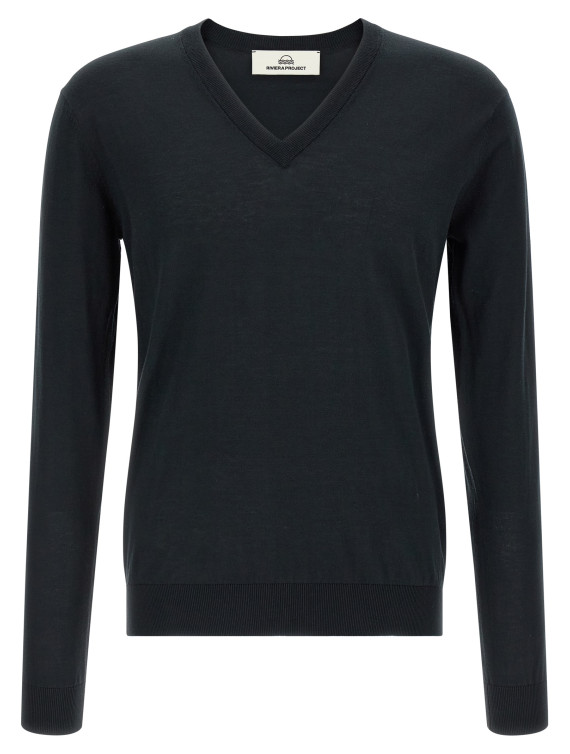 Cotton and silk sweater (PR02116DB1) #1