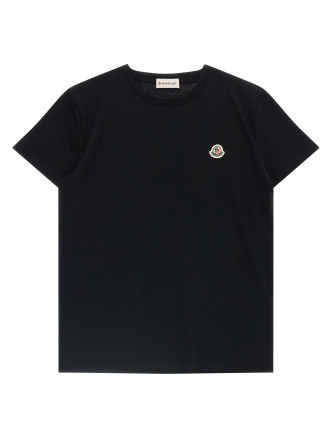 Футболка MONCLER ENFANT 3-pack Logo patch T-shirt (L19548C0003489AT93P2) #