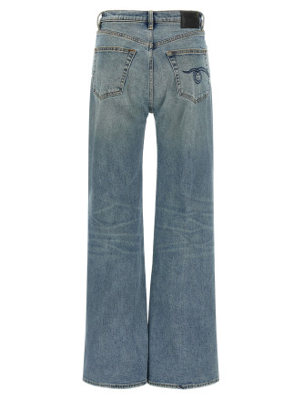 Джинсы R13 'Charlotte' (R13WD188D247APATTONBLUESTRETCH) #