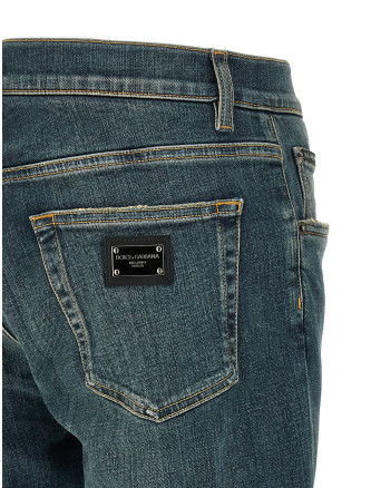 Джинсы DOLCE & GABBANA 'Essential' (GY07CDG8OW9S9001) #