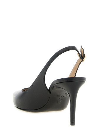 'Stuart Power' slingback (SK668BLK) #