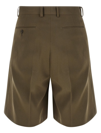 Бермуды, шорты AURALEE Gabardine bermuda shorts (A26SP05MGDARKOLIVEBROWN) #